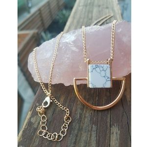 Marble Design Melissa Necklace